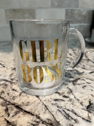 Girl Boss Coffee Mug with Gold Lettering RCD|112675