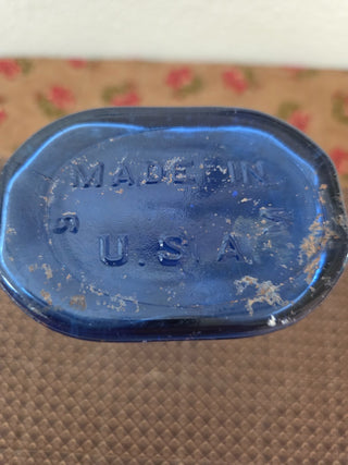 1930s Cobalt Blue Genuine Phillips Milk of Magnesia, RCD|113047