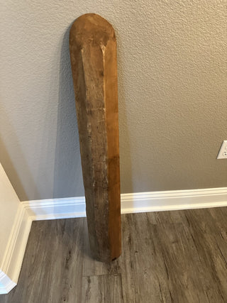 Hand Carved Wooden Dough Bowl-Trencher MTS|116192