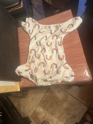 Rainbow PJ for Small dog #62 VV MTS|117453