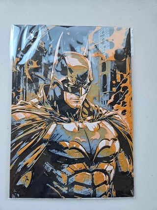 Sign - Batman City Background (Color: Black, Gray, Orange)|65726