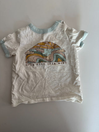 12M - White Graphic Tee - Little Co. by Lauren Conrad RSV