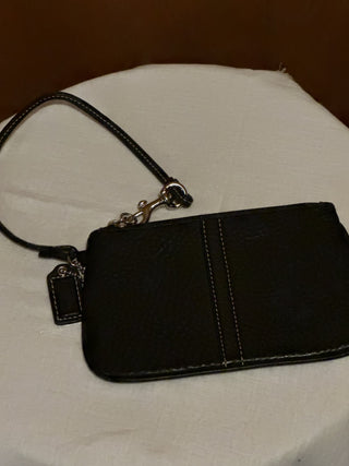 Coach Black Pebble Mini Purse. #SM. RCD|97230