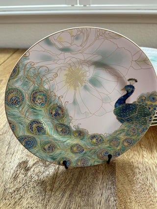 Lakshmi Peacock Collection Plate MTS