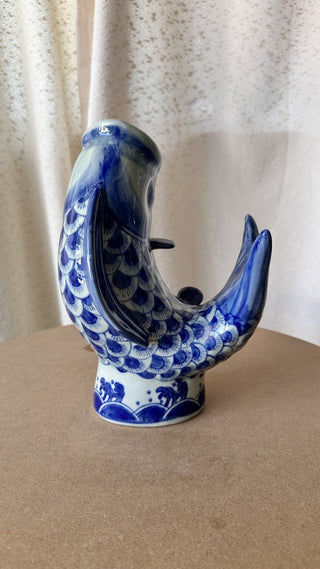Vintage Koi Vase (LZD - RSV)|66742
