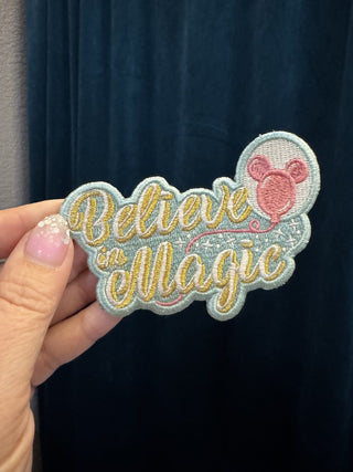 Believe in Magic Iron On Patch|48943
