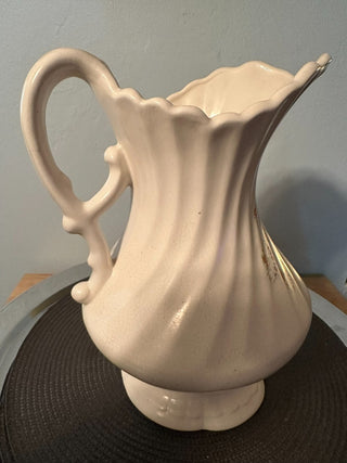 Pitcher Ceramic Swirl Floral MTS|132012