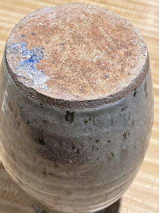 9.5" Studio Art Pottery Stoneware Vase, Speckled--SP MTS