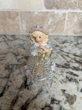 Vintage Precious Moments 4 Seasons Spring Belle