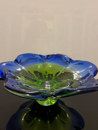 #630 Murano Glass Flower Bowl|14999