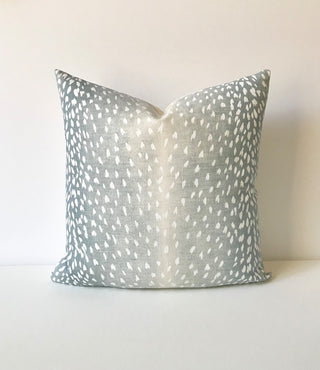 12x20 aqua antelope pillow|58738