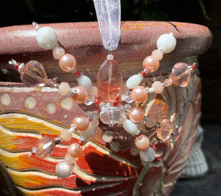 Spider Sun Catcher pink/white RSV|65029
