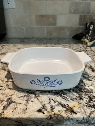Vintage Corningware Blue Cornflower Casserole Dish RCD|120395