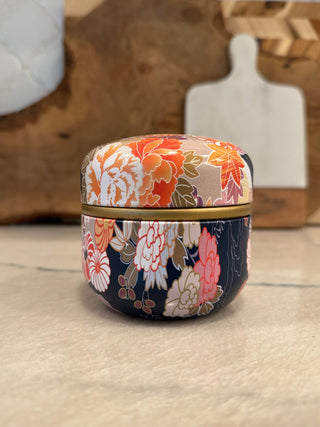 TEA LEAF TIN FALL COLORS|113074