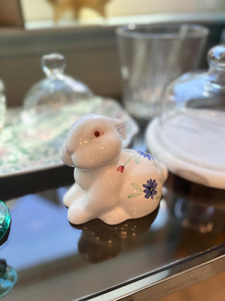 Vintage ceramic hand painted bunny|55492