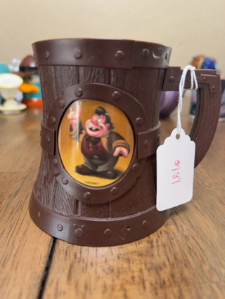 Gaston and LeFou Goblet
