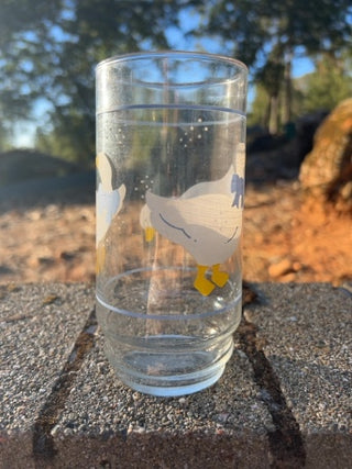 ONE Libbey Country Goose Duck Glass Tumbler