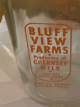 Bluff View Farms Pint size mild bottle. #SM  RSV|88766