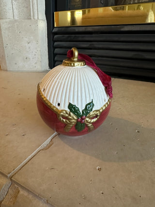 Fitz & Floyd 1989 Xmas Ornament/frangrance diffuser RCD|73916
