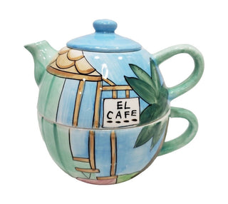 Vintage "Teapot for One" stacking set