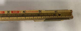 New Vtg. Lufkin Folding Ruler-RSV
