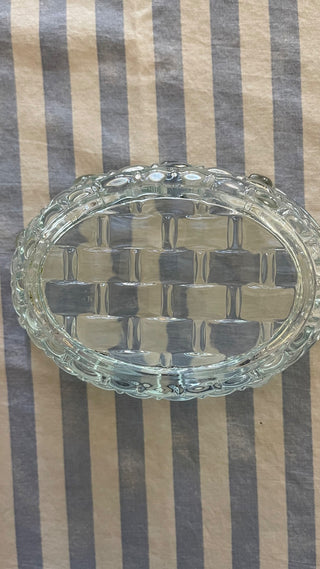 BP Glass Bunny Rabbit On Basket RCD|85630