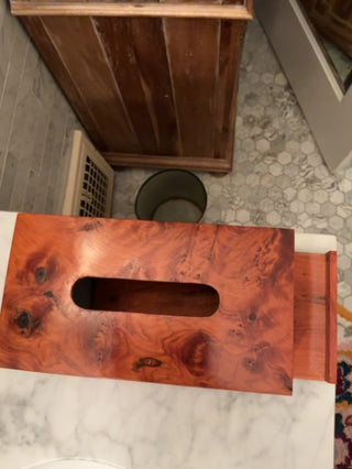 MG Moroccan Thuya wood tissue box