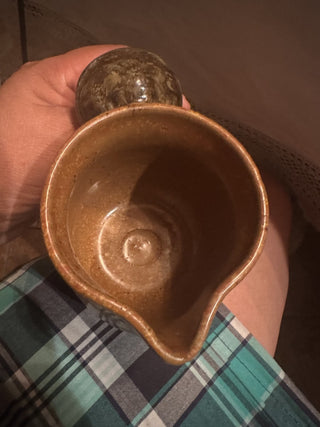 Vintage studio pitcher Stoneware #63 VV MTS|100896