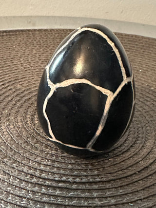 ONYX black scored egg Stone - MTS
