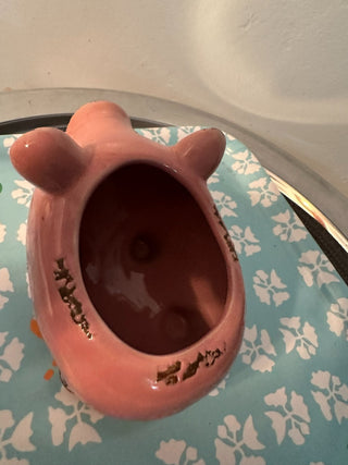 Pig Planter Pink Ceramic MTS|115059