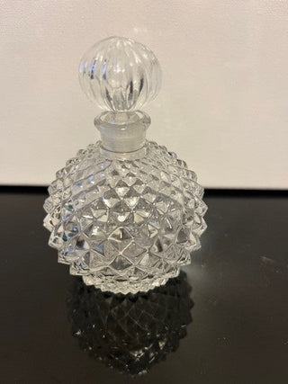 #1363 Lead Crystal Perfume Bottle RSV