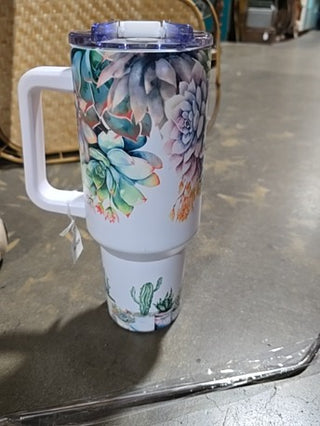 Succlent and Cactus Tumbler