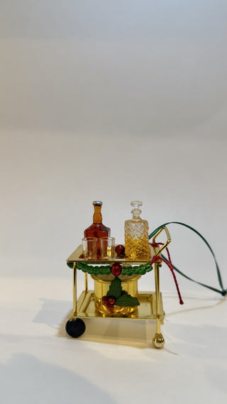 Bar Cart Christmas Ornament NY RCD|130579