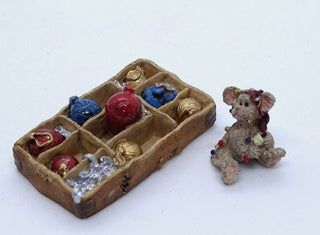 Boyds Treasure Box 83012 Topper's Ornament Box Tangle McNibble SOC Christmas #62 VV MTS|93293