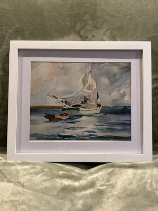 framed nautical print MTS