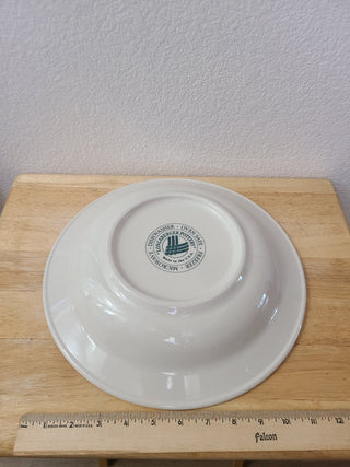 Longaberger Pottery 12" Pasta Serving Bowl, RCD