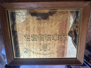 Vintage Korbel Brandy Champagne Cellars Mirror Sign 16"X 12" In Frame #47 VV MTS|96881