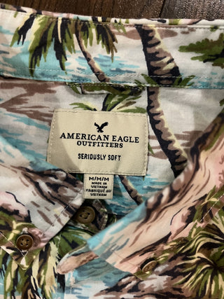 Men's Medium American Eagle Outfitters Hawaiian Shirt RCD