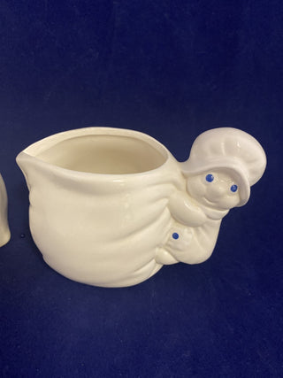 1988 Pillsbury Creamer & sugar 3 piece set rcd|75375