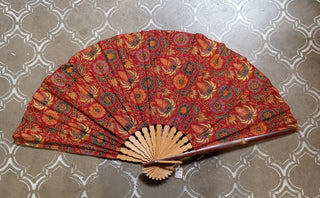 MW Large Cloth Folding Fan|72276