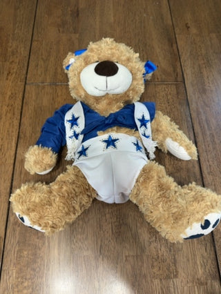 Dallas Cowboys Cheerleaders Bear Abbey Plush Official Forever Collections