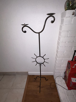 90’s sun candle holder