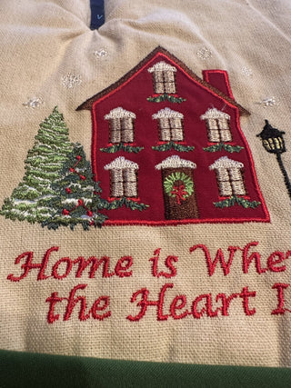 Embroidered Oven Mitt " Home is where the heart is" #63 VV MTS|133425
