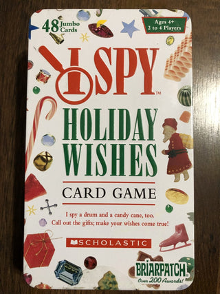 I Spy Holiday Wishes Card Game MTS|127621