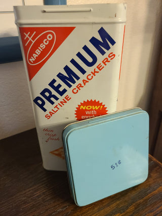 1969 Nabisco Premium Saltine Crackers Tin, RCD|76927