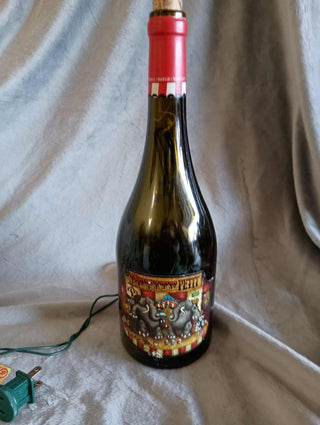 Light up plug in bottle|123395