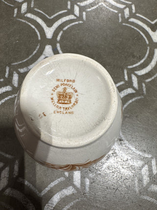 AJ - Small Vase with Brown Floral Design MTS|120367