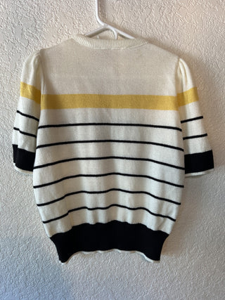 12F Vintage Vivanti Nautical Striped Sweater MTS|77067