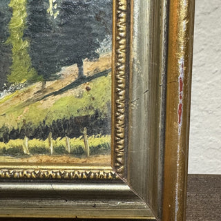 Sawtooth Mtns Mini Original Oil on Canvas MTS|90085