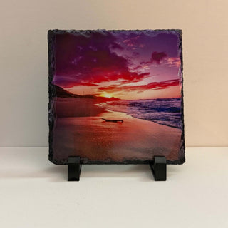 Beach Photo Slate 6 inch Slate w/Stand